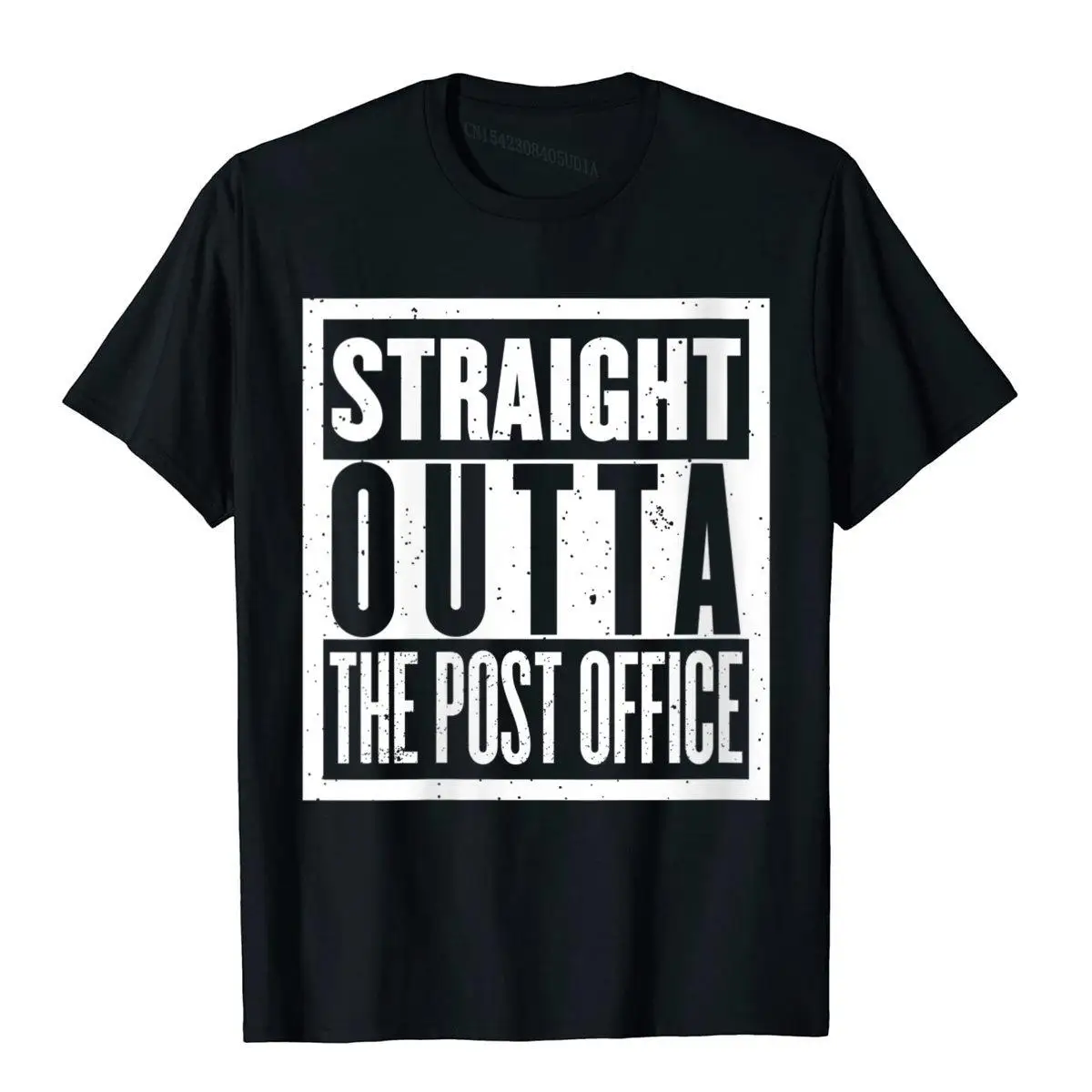 

Womens Straight Outta The Post Office Funny Postal Worker T-Shirt Tops & Tees Fitted Camisa Cotton Adult Top T-Shirts Crazy