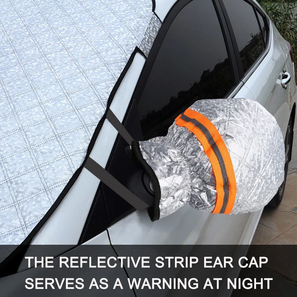 

Universal Extra Thick Windshield Snow Cover Protect Ion Ice Snow Removal Windshield Cover Car Cover For Snow