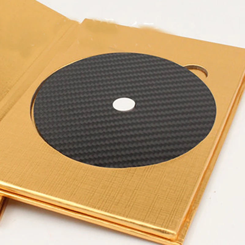1 шт. SX HIFI углеродное волокно CD DVD стабилизатор коврик верхний лоток проигрыватель