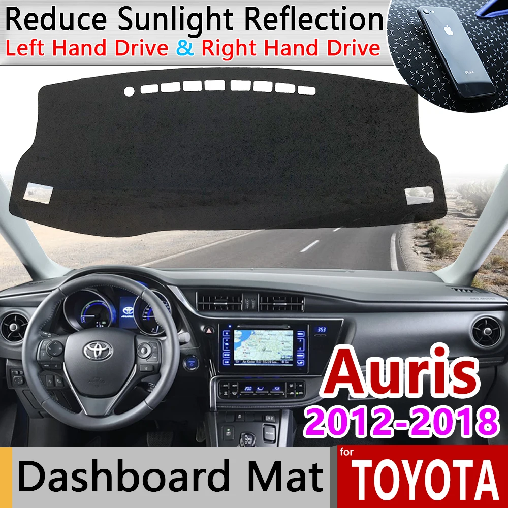 Для Toyota Auris 2012 ~ 2018 E180 180 Scion i M Corolla Противоскользящий коврик накладка на приборную