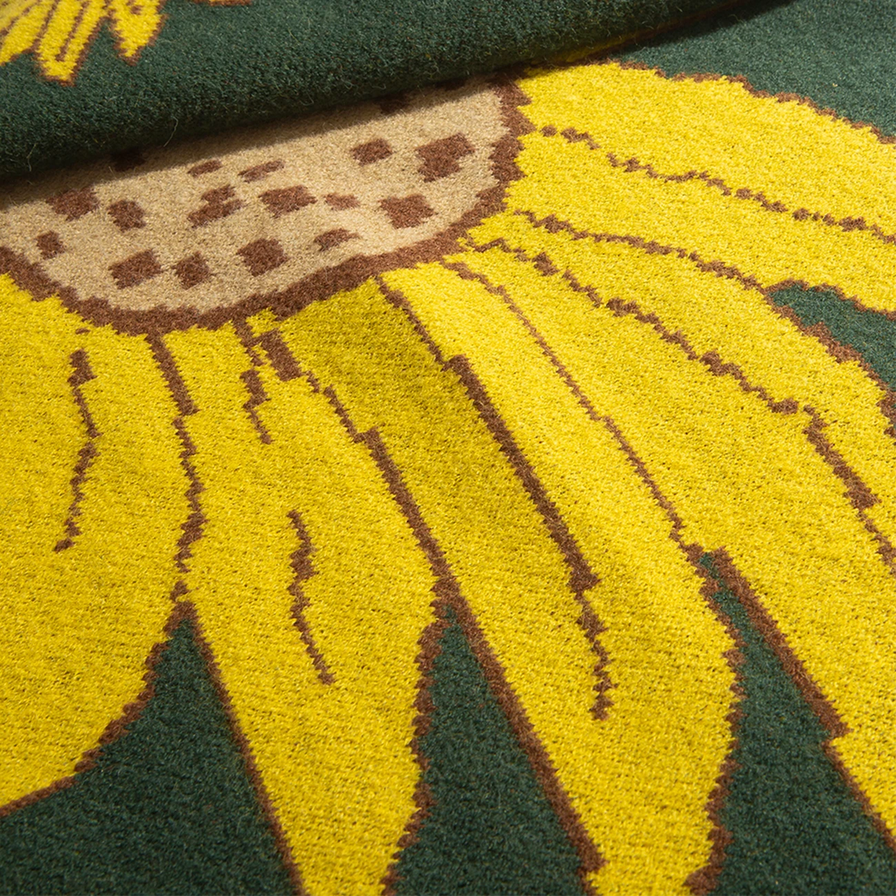 Свитер мужской в стиле хип-хоп пуловер с подсолнухом трикотажный Повседневный