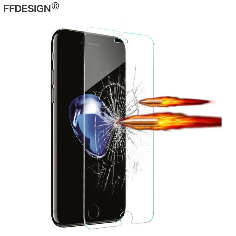 Защитное стекло на iPhone 11 Pro XS Max X XR 8 7 6 6s Plus 5 5s SE 2020 4 4s закаленное для Защитная