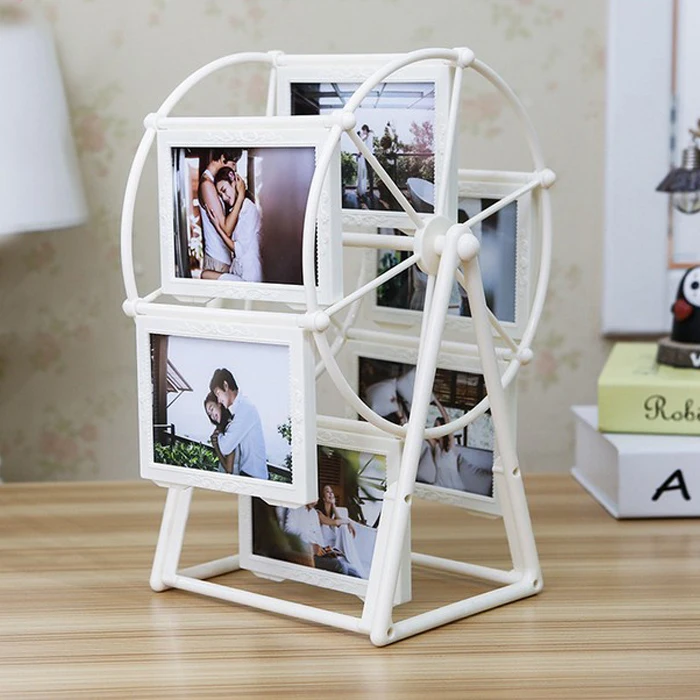 

Creative DIY customized photo windmill rotating frame photo album wedding birthday anniversary Valentine's Day gift