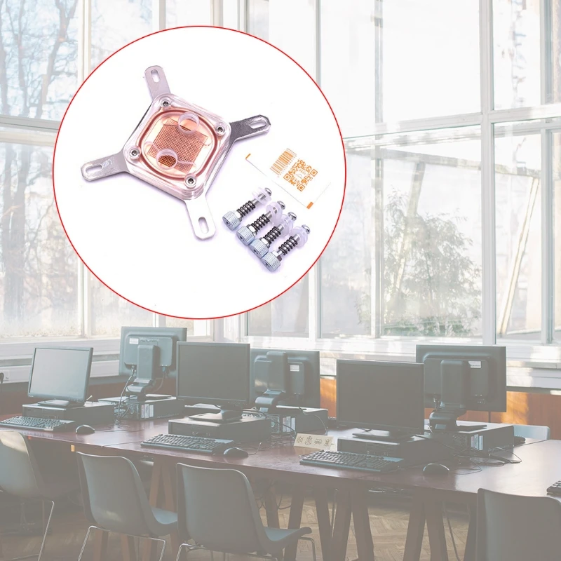 30 мм радиатор стальной блок водяного охлаждения кулер для жидкости система