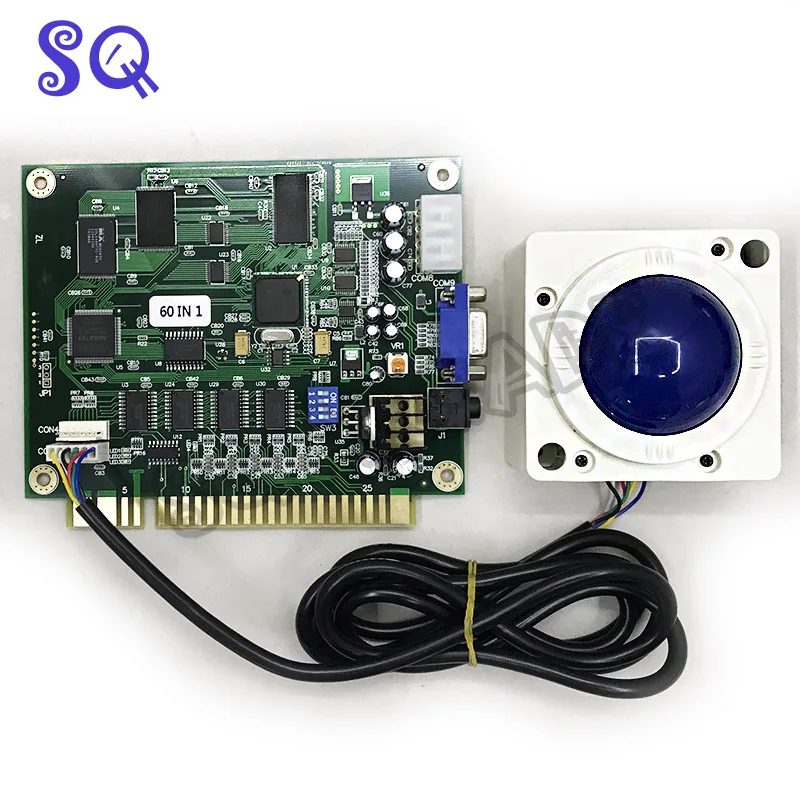 60 в 1 классическая аркадная игра PCB Jamma Time pilot Multi Game Pcb с отслеживающим мячом для