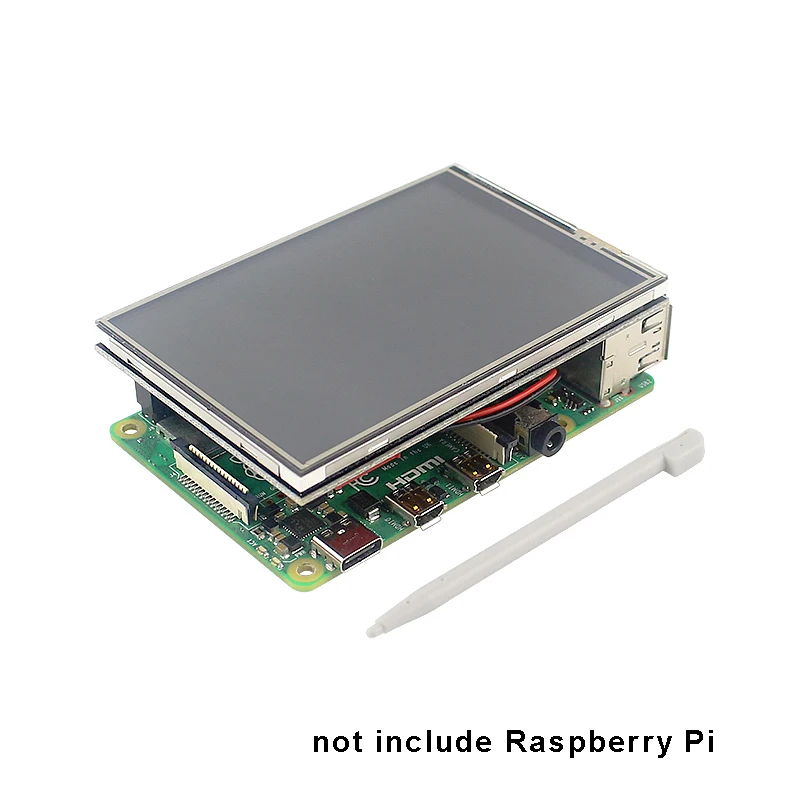 Raspberry Pi 4 Touch Screen 3.5 inch TFT LCD 50 FPS SPI Display Compatible with 3 Model B 3B Plus 2B 3B+ | Компьютеры и офис