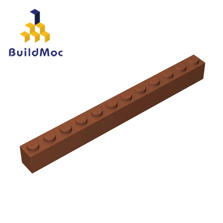 BuildMOC Compatible Assembles Particles 6112 Brick 1 x 12 For Building Blocks Parts DIY electric Educati | Игрушки и хобби