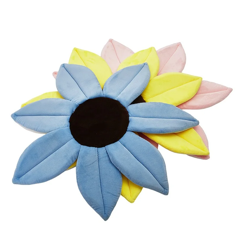 Складная детская подушка для ванны милый детский Коврик с цветами детской