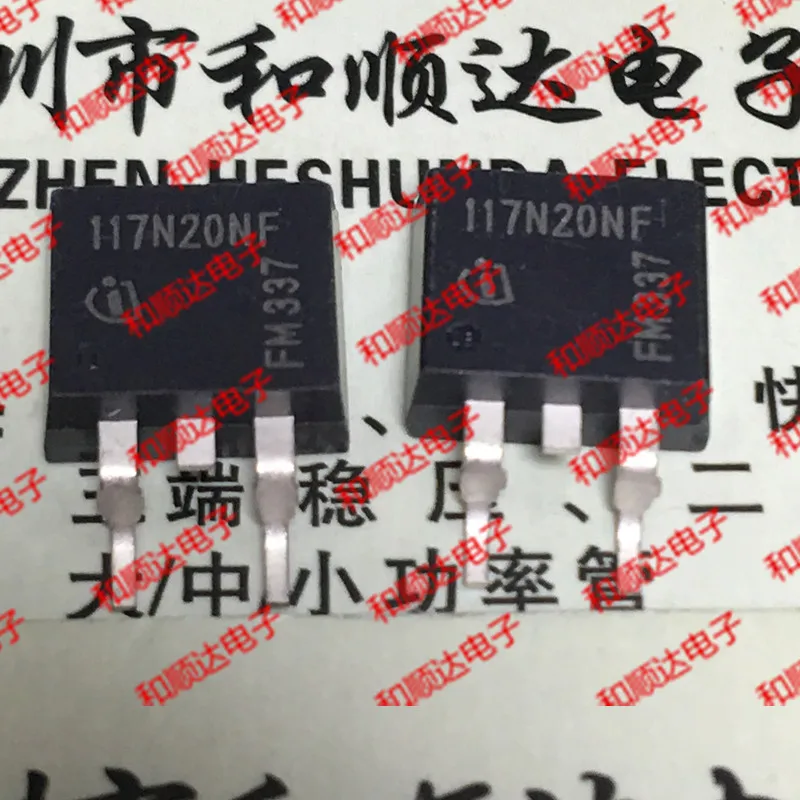 10 шт./лот 117N20NF IPB117N20NF новые имеющиеся в наличии 263 200V 84A|Органайзеры для кабеля| |
