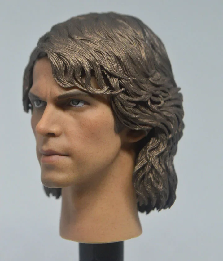 1/6 Custom Man Head Skywalker Sculpt Toy PVC Carving Model Fit 12" Figure Male Body | Игрушки и хобби