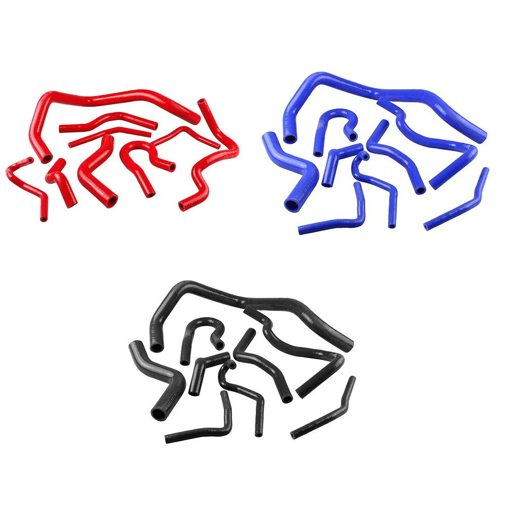 9pcs Replacement Car Pipe Intake Durable Silicone Turbo Tube Heat Resistant Radiator Hose Kit Direct Fit For Civic EG EK 92-00 | Автомобили