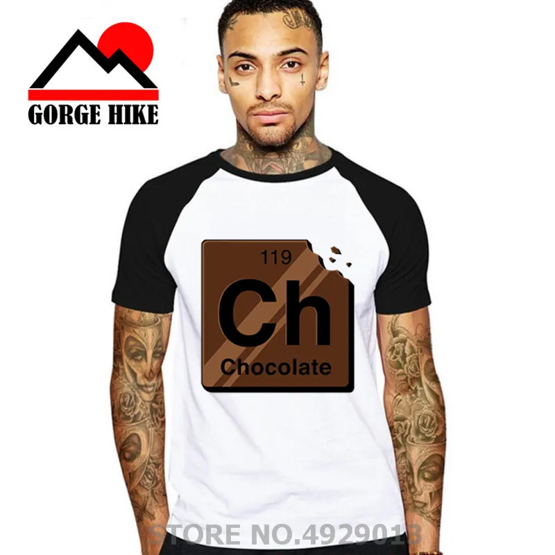 Футболка мужская с забавной химической тематикой забавная тенниска из хлопка