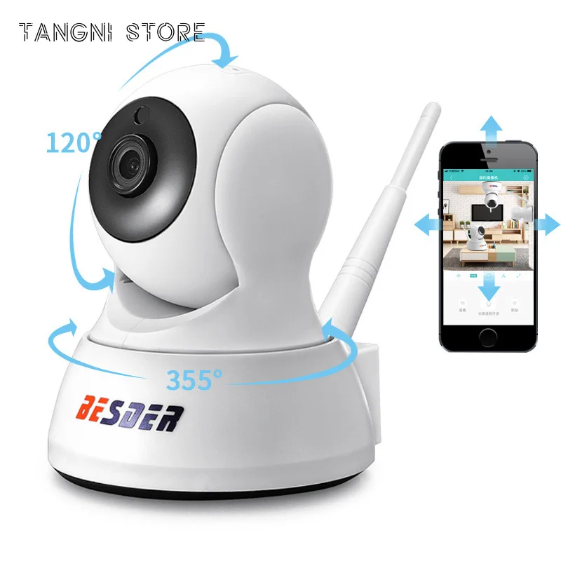 

1080P Home Security IP Camera Two Way Audio Wireless Mini Camera Night Vision CCTV WiFi Camera Cloud Storage Baby Monitor
