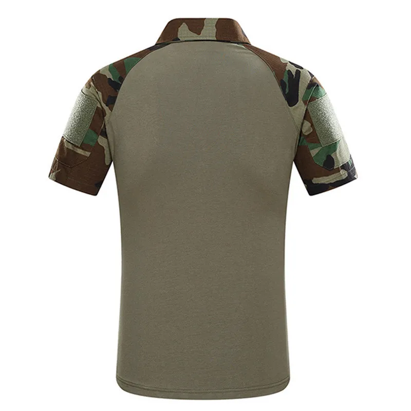 Камуфляжные военные рубашки футболки мужская уличная тактическая рубашка