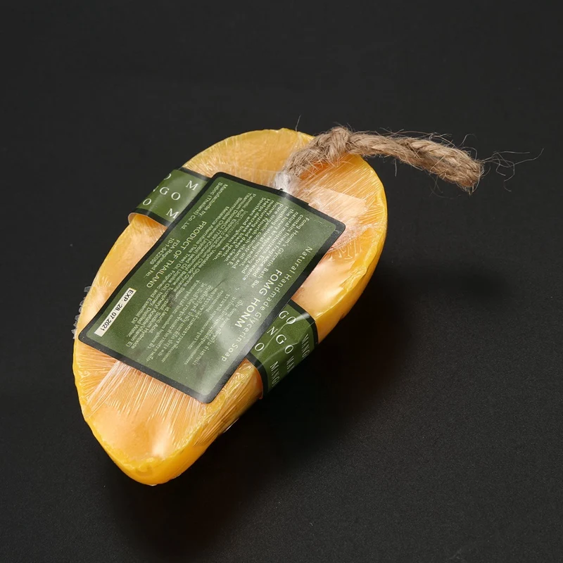 Натуральное Отбеливающее мыло ручной работы экстракт фруктов уменьшает темное