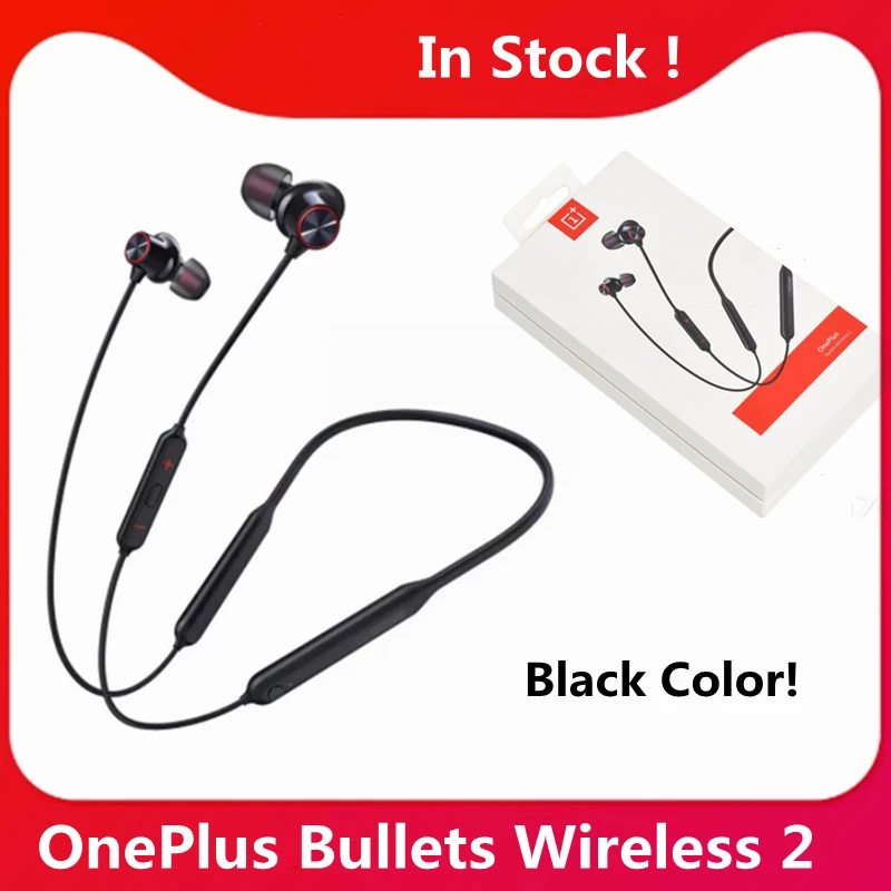 Оригинальные беспроводные наушники OnePlus Bullets Wireless 2 Apt гибридные магнитные с