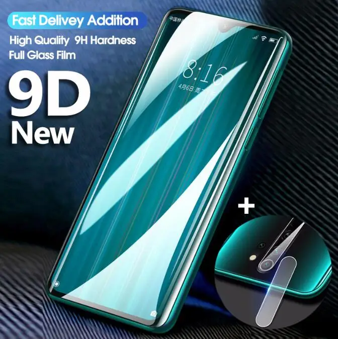 

2 in 1 Camera Glass Redmi Note 8 Screen Protector For Xiaomi Redmi Note 8 Pro Tempered Glass On Honer20 20Pro Back Lens Film