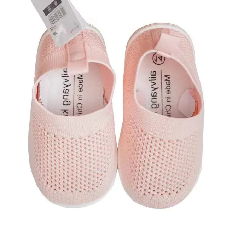 

Детские летние сетчатые дышащие туфли с перфорацией, 2021, полубосоножки, Повседневная Уличная обувь для маленьких мальчиков и девочек