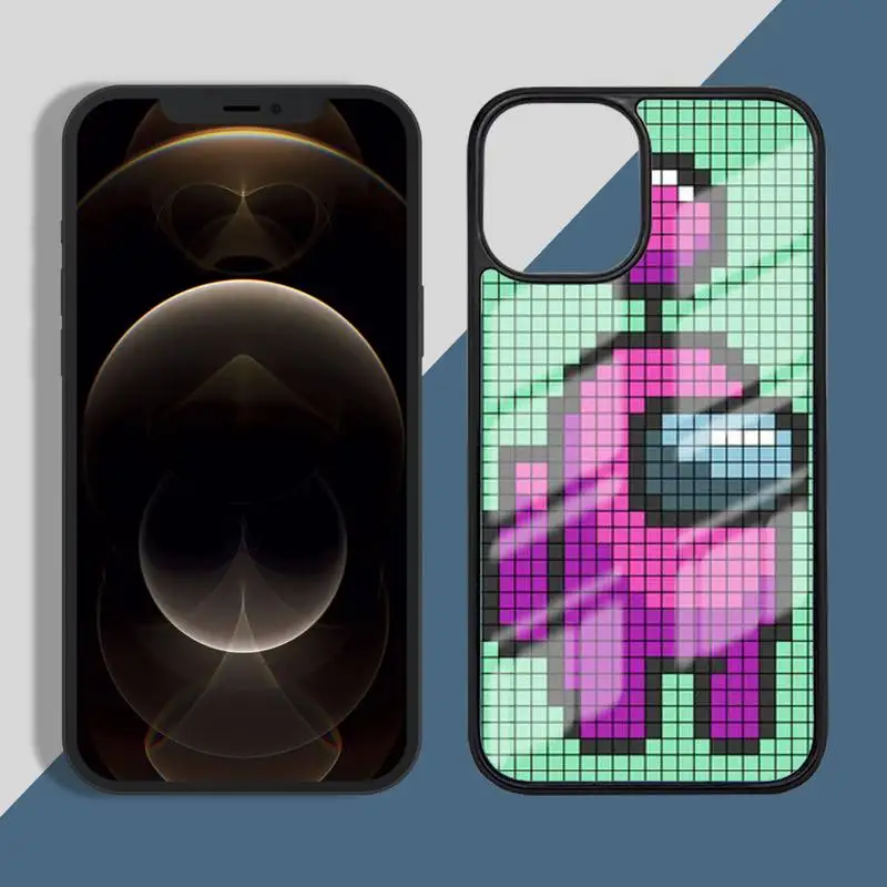 

Among Us Phone Case PC for iPhone 11 12 pro XS MAX 8 7 6 6S Plus X 5S SE 2020 XR