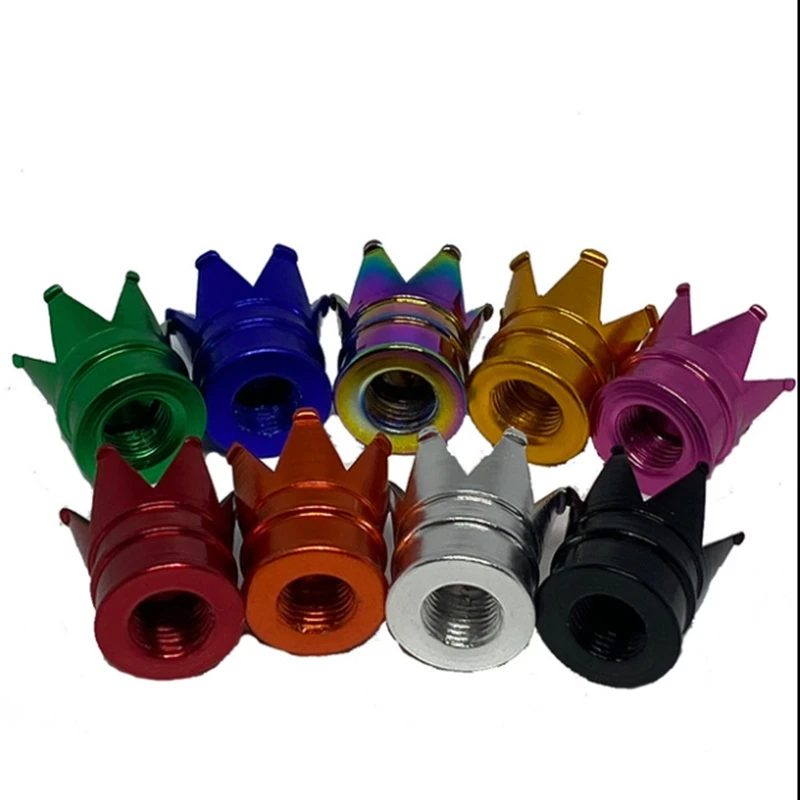 

4pcs air cap, crown valve dust cap, automobile wheel tire valve cap car Accessories 11 colors