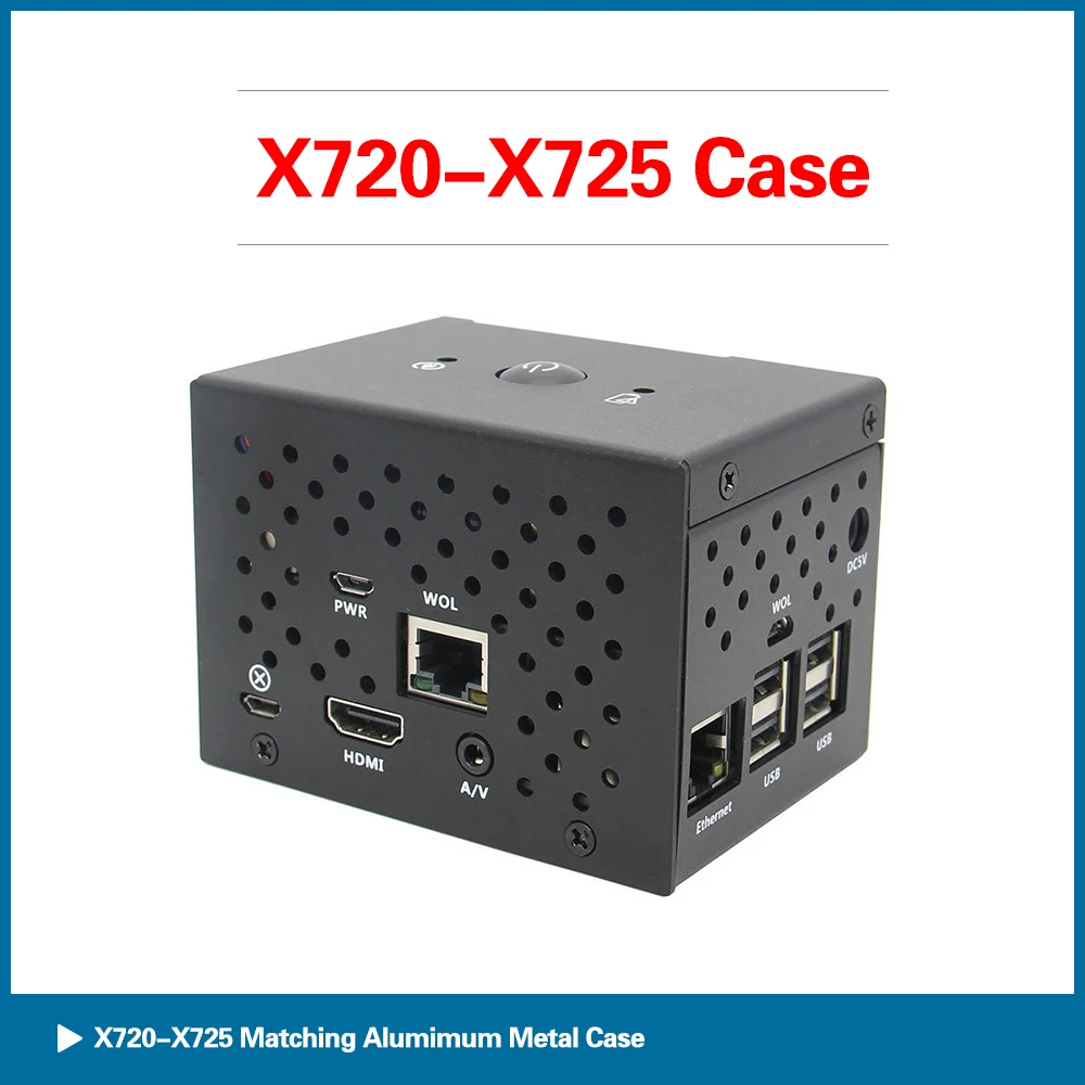 Плата управления питанием S ROBOT Raspberry Pi X720/X725 комплект из алюминиевого корпуса для