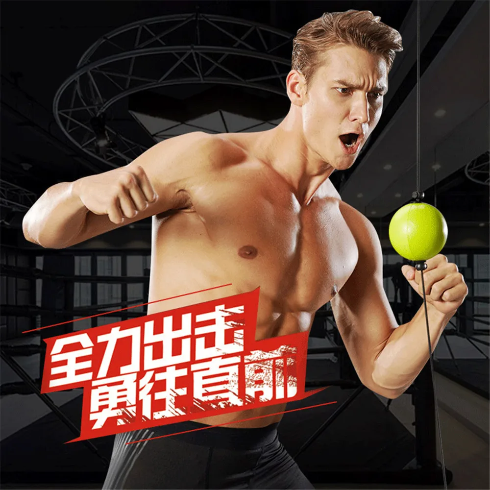 

Boxing Reflex Ball Adjustable Height Vocuum Chuck Double End Boxing Speed Ball Hand Eye Reaction MMA Sanda Boxer Training