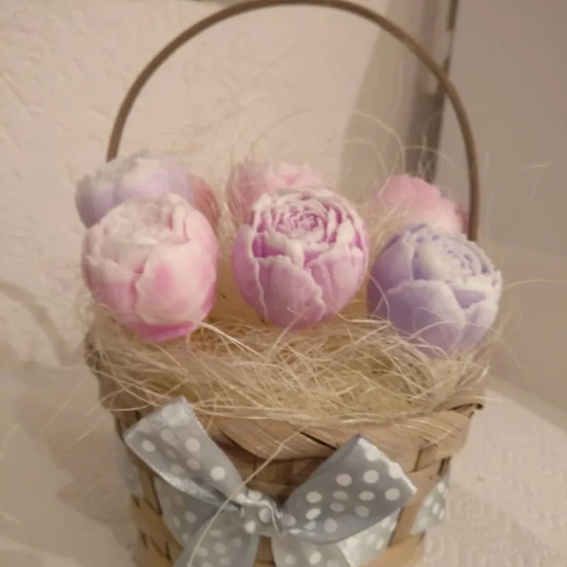 Новая силиконовая форма в виде цветка розы 3D Мыло Плесень практичный для