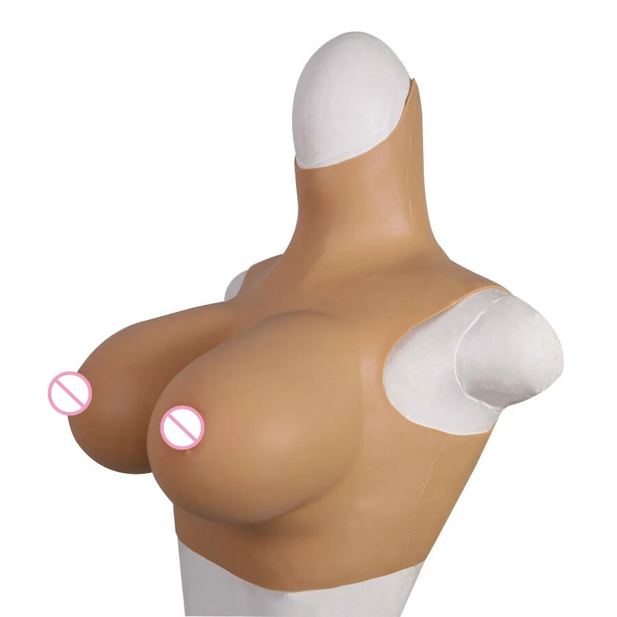 Seamless Bra C-G Cup Soft Boobs for Mastectomy Without Oil Silicone Breast Form Fake Breast High Quality Artificial Fake Chest