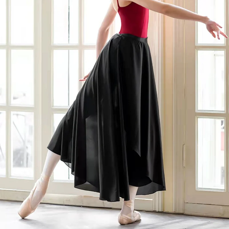 Белая черная зеленая шифоновая танцевальная юбка-пачка для балета атласная