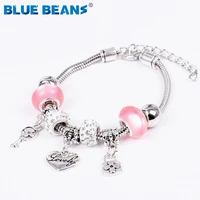 bracelets for women jewelry beads bracelet charms chakra bracelet love girls bracelet wholesale stainless steel boho punk 2020