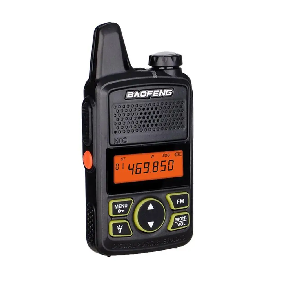 BF T1 портативная мини рация Портативное двухстороннее радио портативное FM