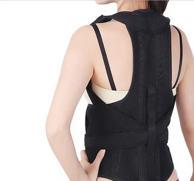 Роскошный Корректор Осанки Спины и плеч поддерживающий грудной Поясничный ортоз