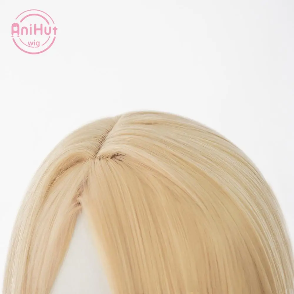 【AniHut】Kirigaya Touko Wig BanG Dream! Morfonica парик для косплея синтетические женские светлые