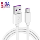 5A кабели для передачи данных с разъемом USB Type-C кабель Micro USB для быстрой зарядки с мобильным телефоном на базе Android зарядное устройство кабеля для передачи данных для Huawei P40 коврики 30 Xiaomi 11 Redmi