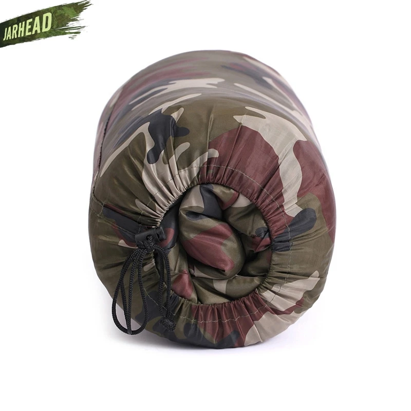 Камуфляжный спальный мешок из полиэфирного волокна водонепроницаемый для