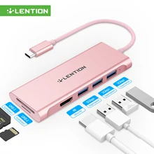 USB C HUB Type C to Multi USB 3.0 HUB HDMI Adapter Dock for 2020 MacBook Pro13 Huawei Mate 30 USB-C Splitter Port Card Reader