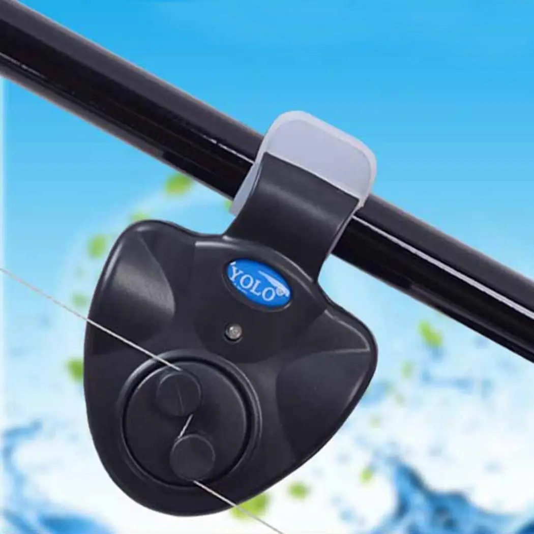 Новый электронный звуковой светодиодный индикатор укуса рыбы Сигнализация