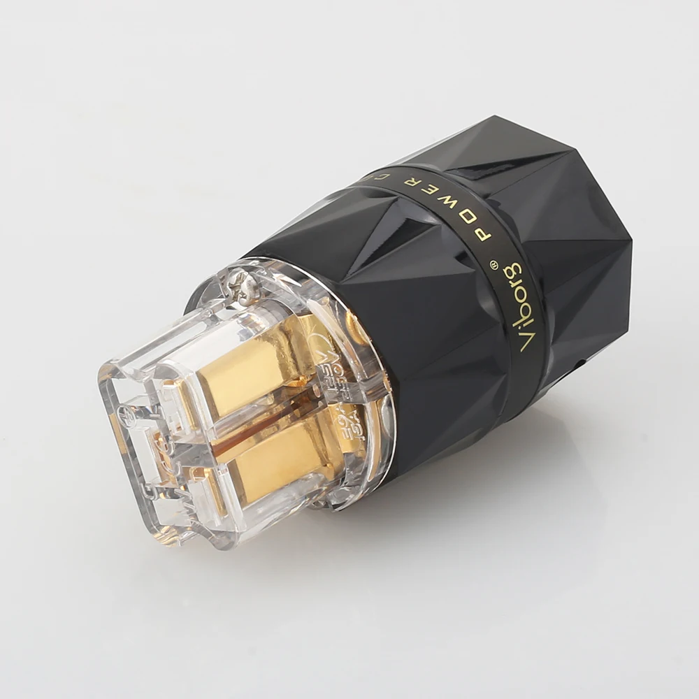 Виборг VF523G верхняя прозрачная C19 Золотая плоская Чистая медь 20A Мощность