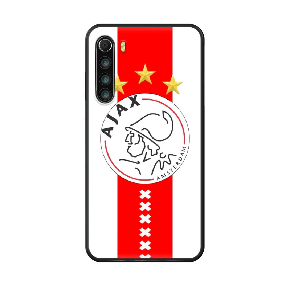 

Ajax Team Phone Case cover For xiaomi Redmi note 4 5 6 7 8 A T X Plus Pro black back luxury prime pretty coque art bumper