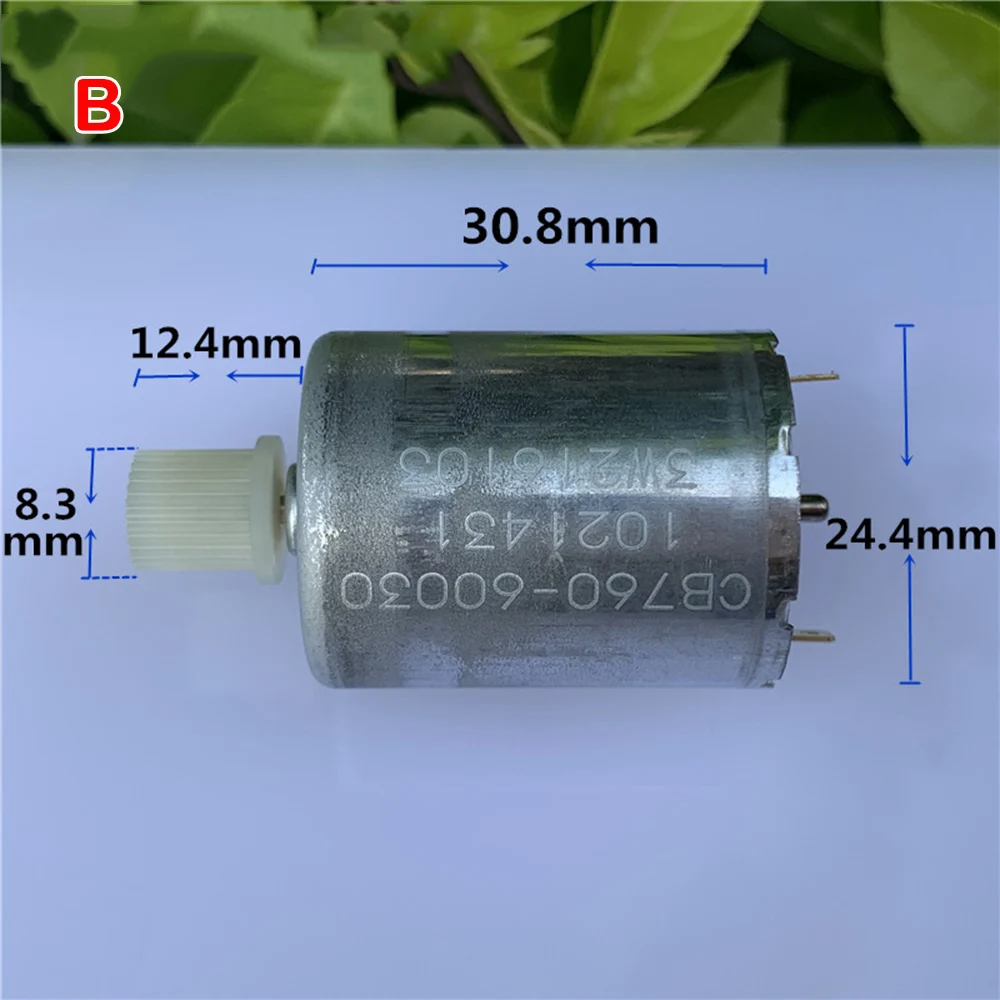 Джонсон мини 370 Мотор DC 5V 6V 9V 12V 6250RPM углеродная щетка мотор 2 мм вал с Ременным