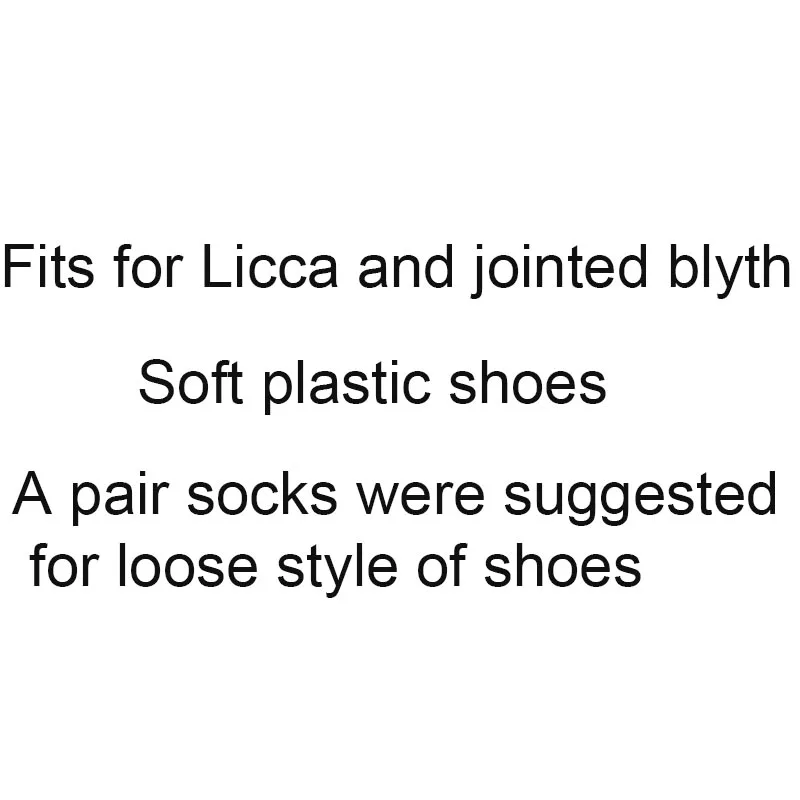 

1/6 Doll Accessories LIicca Doll Shoes For Blyth Dolls