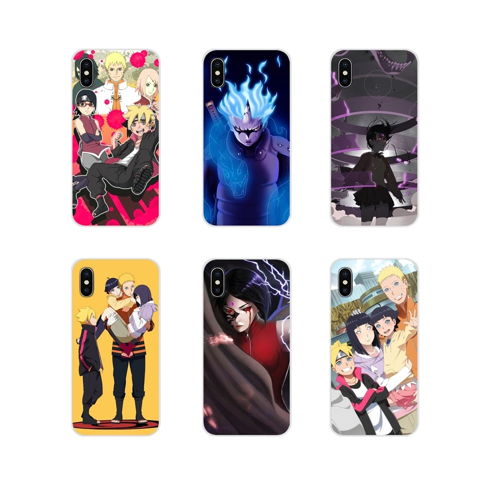 Прозрачный мягкий чехол с изображением боруто Учиха сарада для samsung Galaxy S3 S4 S5 мини