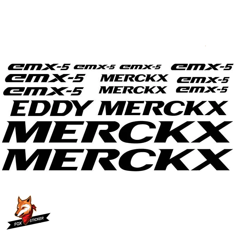 

Bicycle Frame Stickers Road Bike Mountain Bike MTB Track Bike TT Bike Cycle Decal Reflective Stickers for MERCHX Stickers