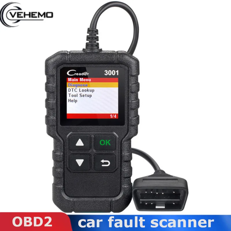 Автомобильный сканер ошибок Launch OBDII универсальный диагностический прибор для