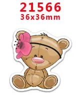 PR-21566 Наборы для творчества Герой мультфильма с плоской задней частью Плоские наклейки 30 штук. PR-21028-21799 - Цвет: PR-21566