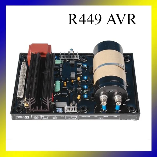 Автоматический регулятор напряжения R449 AVR электронный модуль для генератора |