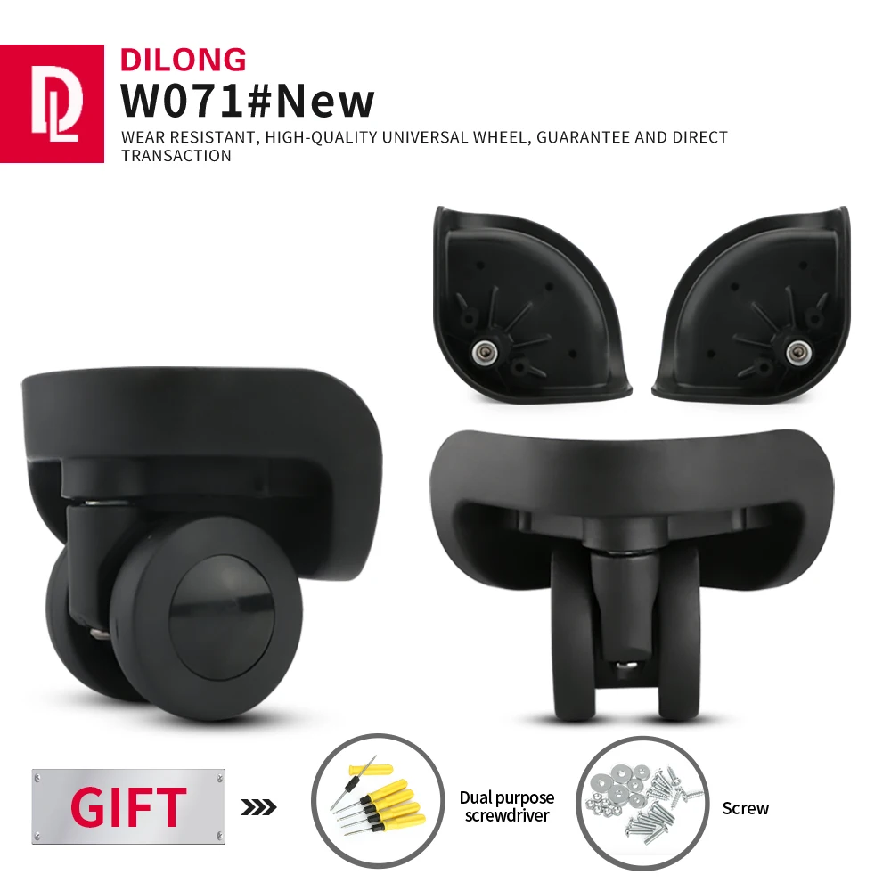 

DILONG Hangsheng A - 58 Trolley suitcase luggage wheels accessories universal wheel suitcase canvas replacement high-quality
