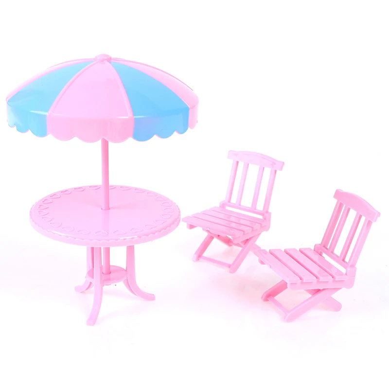 Аксессуары для пляжа и отдыха на открытом воздухе с зонтичным стулом|Куклы| |