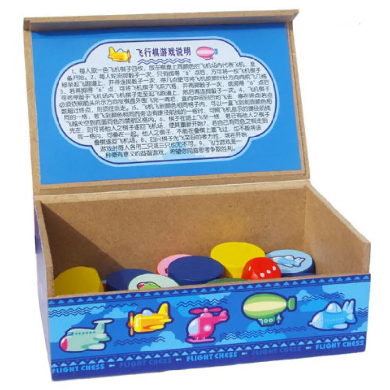 

Foreign Trade New Product Lebibi Colorful Sunshine Flying Chess Family Intelligence Chess Parent-child Early Education Game