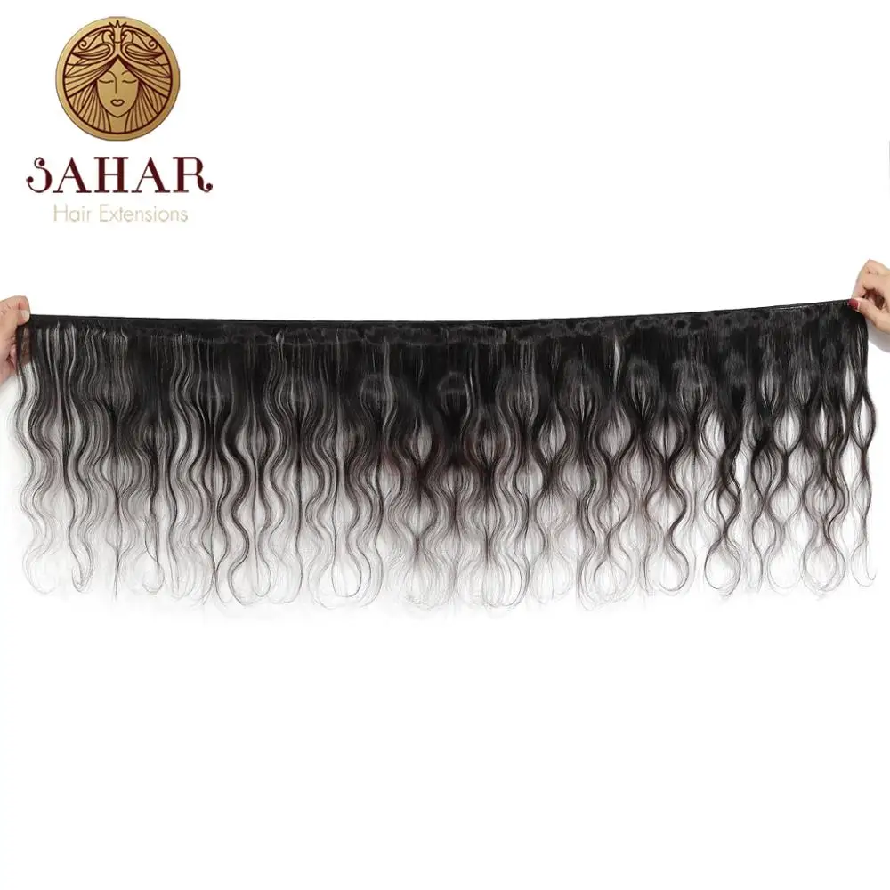 SAHAR 1 шт. бразильские вьющиеся накладные волосы 100% Remy человеческие Бесплатная